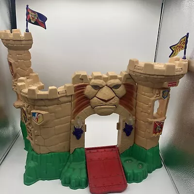 1998 Vintage Fisher Price Great Adventures Magic Lion Castle Incomplete! • $40