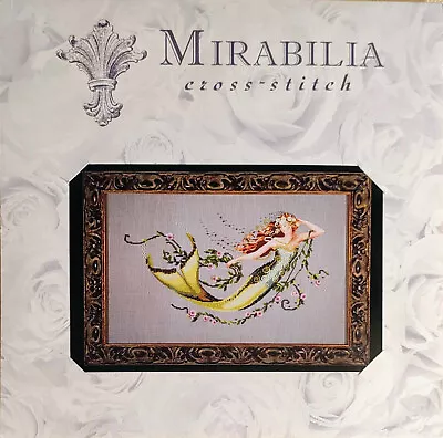 Mirabilia Cross Stitch Chart - Emerald Mermaid - 14 X8.5  New! • $14.75