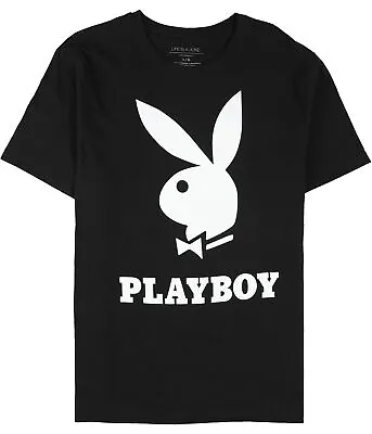 Elevenparis Mens Lummer Playboy Graphic T-Shirt Black Medium • £34.38