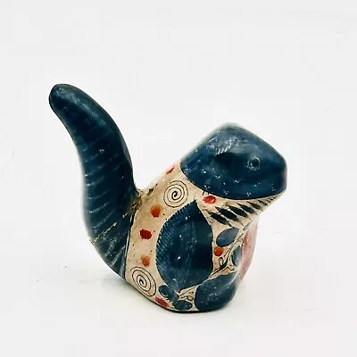 Vintage Tonala Pottery Squirrel Figurine Mexican Handpainted” READ” • $16.99