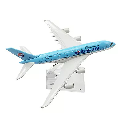 1:400 16cm Alloy Airplane Model Diecast Planes Korean Air A380 Model Plane Model • $17.59