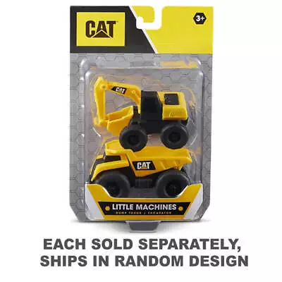 CAT Little Machines Dump Truck / Excavator Caterpillar 2 Pack Children's Toy • $14.95