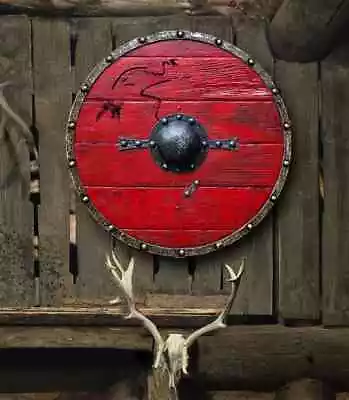 £70.80 • Buy Ragnar Lothbrok Authentic Battleworn Viking Shield