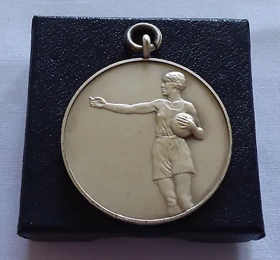 £12.95 • Buy Vintage Sport Medal Netball John Pinches
