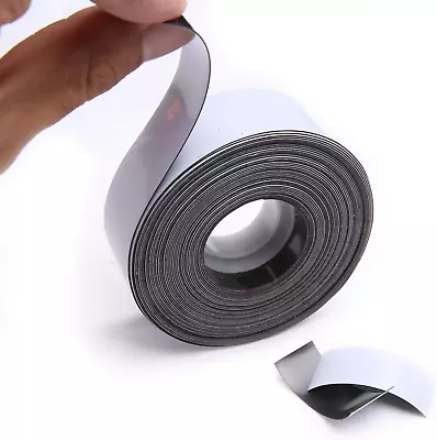 2Pcs 1 X25Ft Magnetic Label Roll Dry Erase Strips Made From Strong Magnet Sheet • $23.04