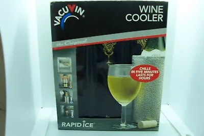 $15.50 • Buy Vacuvin Wine Cooler Rapid Ice New In Box