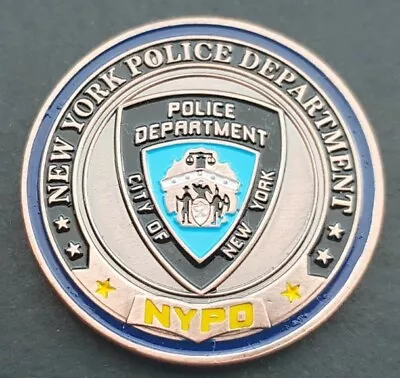 £5.49 • Buy 40mm NYPD New York Police Department Challenge Coin With Coin Stand For Displayi