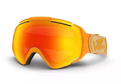 $185 New El Kabong Von Zipper Goggles Brainblast Tangerine Fire Chrome • $89.40