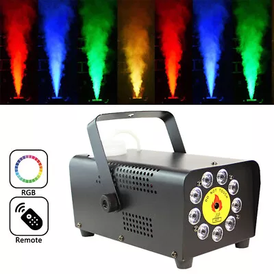 Professional Mini 500W LED Fog Machine Stage Party Bar Wedding Smoking Machine • $79.98