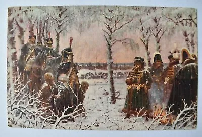 Vintage Postcard Captured Prisoners Napoleonic Wars Unposted Artist • £5