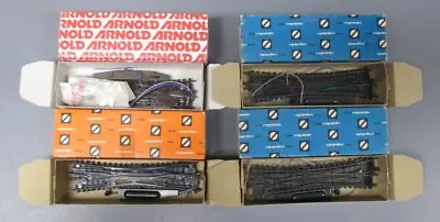 Arnold Rapido N Scale Turnout Switches: 0179 0176 1721 0175 [14] • $89.05