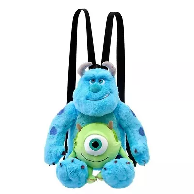 New Disney Sully & Mike Backpack Plush  Monsters Inc.  Bag • $25.89