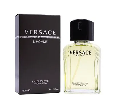 Versace L'Homme By Versace 3.4 Oz EDT Cologne For Men New In Box • $25.81