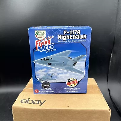 NOS Alpha Force Models Flying Aces 1:144 F-117A Nighthawk Model Kit  • $20