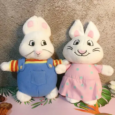 1 Pair Max And Ruby Plush Doll Soft Toy Stuffed Animal 7in Kid Gift • $13.88