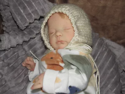 Reborn Doll Luke By Tay Freitas 16  2 Lbs. 9 Oz. COA • $521.29