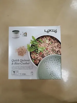 Lekue Microwave Quinoa & Rice Cooker • $19.99