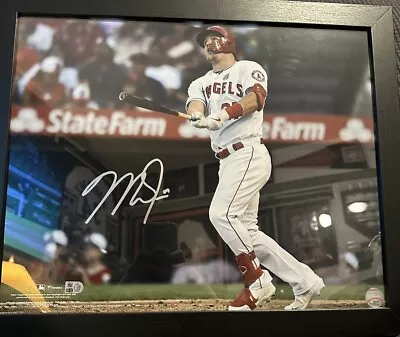 Mike Trout Los Angeles Angels Signed Home Run Hit 16x20 MLB Authentic Photo • $399.99