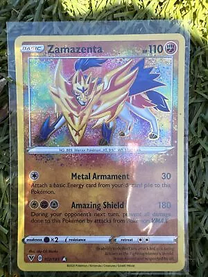 Pokemon - 102/185 - Zamazenta - Vivid Voltage - Amazing Rare • $6