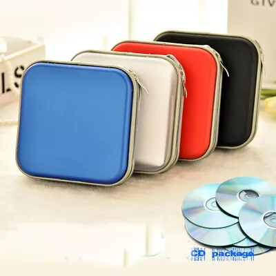 $7.63 • Buy 40 Sleeve Disc CD DVD Blu Ray Carry Case Holder Bag Wallet Storage Ring Binder