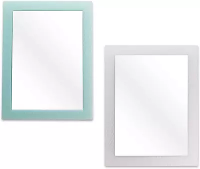 2 Pack Magnetic Locker Mirror For School Locker Refrigerator Office Cabinet • $17.99