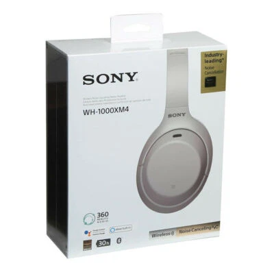 $263.97 • Buy Sony WH-1000XM4 Wireless Noise-Canceling Over-Ear Headphones (Silver)