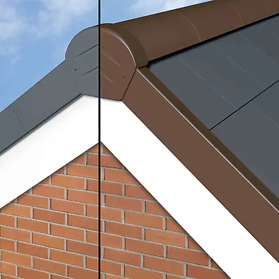 Manthorpe SmartVerge Linear Dry Verge Roofing System Brown Or Grey Verge Unions • £3.99