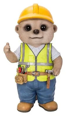 Vivid Arts Baby BUILDER Meerkat Ornament - Home & Garden Decor • £29.50