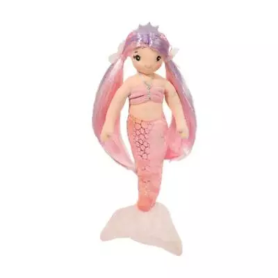 SERENA The Plush PINK MERMAID Stuffed Doll - By Douglas Cuddle Toys - #1689 • $17.95