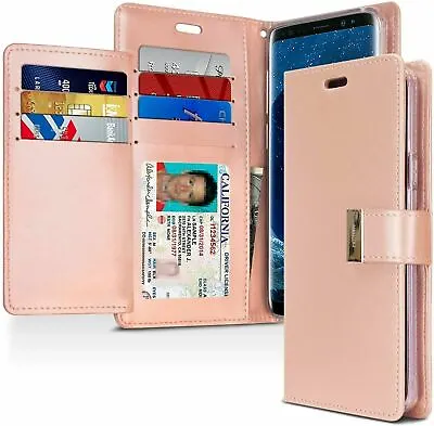 $11.99 • Buy For Samsung S10/ S10 Plus S9/ S9 Plus S8/ S8 Plus Flip Leather Cover Wallet Case