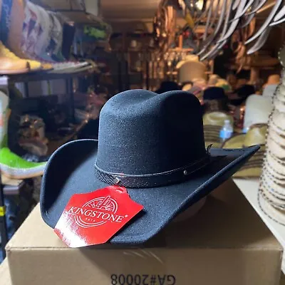 Boys Cowboy Black Felt Hat For Kids. Kids Cowboy Western Hat. Sombrero De Niño. • $34.99