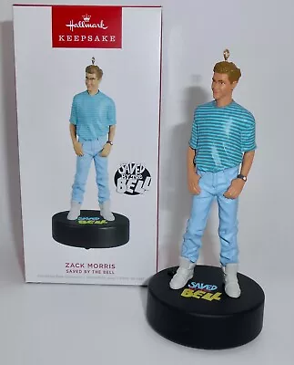 Hallmark Christmas Ornament 2022 ZACK MORRIS Saved By The Bell MAGIC Sound H20 • $9