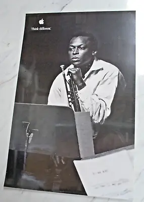 Apple  Think Different  Ad  Campaign  Genius  Poster Miles Davis • $49.99