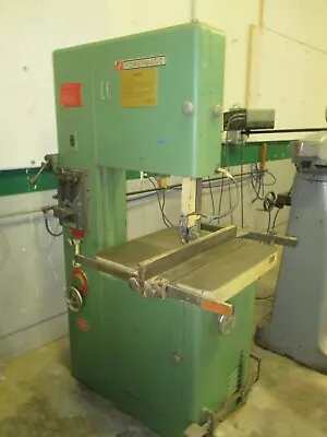 Used Powermatic 20  Vertical Bandsaw With Contouring Attachment & Blade Welder • $2450