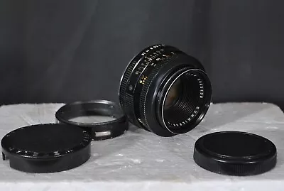 Leica Leitz Wetzlar Summicron-R 50mm F2 Lens W/ 12564 Hood&caps Made In Germany • $188.88