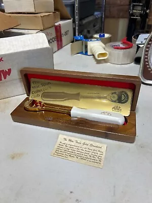 New MAC TOOLS 24K Gold Plated 1990 Limited Edition Ratchet In Walnut Box • $125