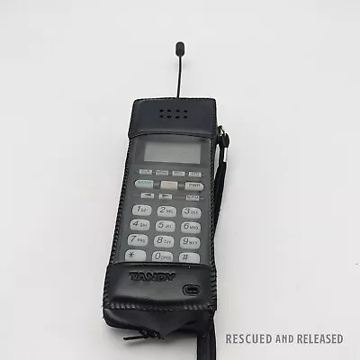 1993 Tandy/Radio Shack CT-350 Vintage Brick Cell Phone 17-1060A /w Soft Case • $9.99