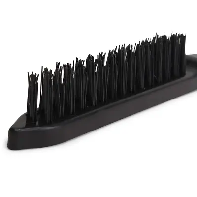 Hair Brushes Comb Slim Line Teasing Brush Metal Styling Comb Smooth Black • £2.99