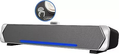 New Wired USB Computer Speakers Stereo Sound Bar For Desktop PC Laptop Portable • $20.59