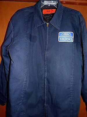 Ford  Trucks Mechanic-shop Work Insulated Jacket Used/recycled Size: Medium-reg. • $26.95