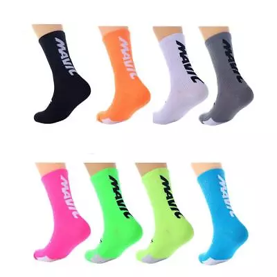 Professional Cycling Socks Breathable Unisex Sports Running Basketball Socks • $9.10