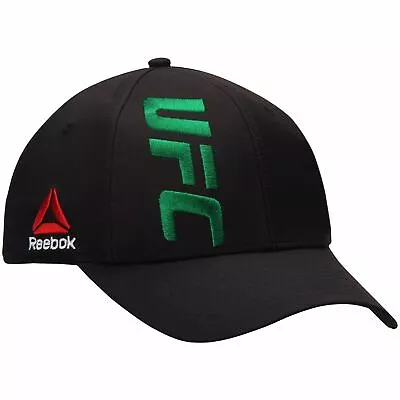 Mens Reebok UFC Structured Flex Hat - Black | Green • $16.66
