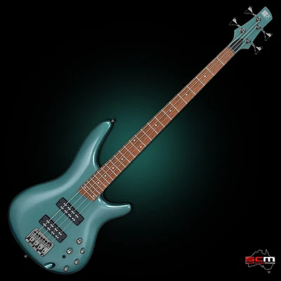 $699 • Buy Ibanez SR300E Electric Bass Guitar Metallic Sage Green Brand New With Warranty