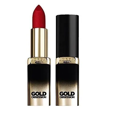 L'Oreal Paris Color Riche Gold Obsession Lipstick Protect Lips Rouge Gold • £4.21