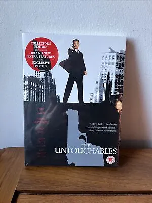 The Untouchables Collector’s Edition DVD Poster Extra Features New Sealed • £1.99