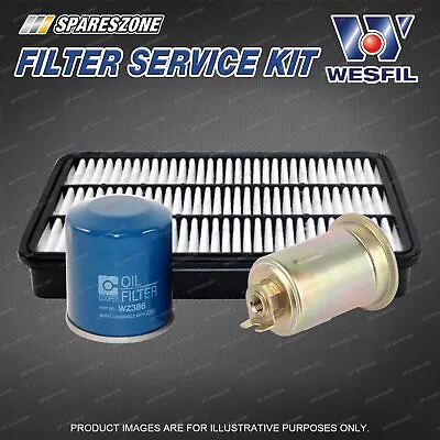 Oil Air Fuel Filter Kit For Holden Apollo JM JP 2.2L 03/1993-1997 • $66.99