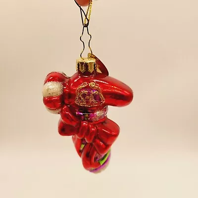 Vintage 2003 Mark Klaus Magic Memories Christmas Hand Blown Candy Cane Ornament • $5.99