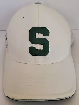 Michigan State Spartans White Embroidered Heisman Hat By RBK Reebok OSFA MSU • $20.50