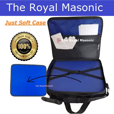 Masonic Grand / Provesion Rank Regalia Soft Case | Apron Holder Shoulder Bag New • £32.42