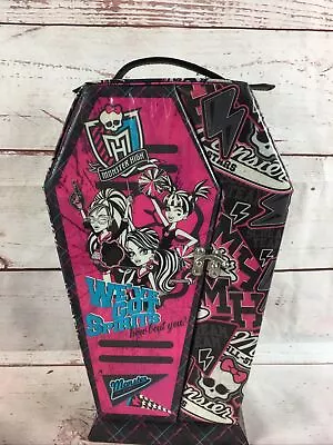 Monster High Doll Accessory Makeup Storage Carrying Coffin Case 14  Mattel • $9.99